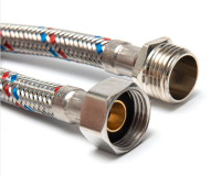 Гибкая подводка  для воды ELKA серия ЛЮКС, ВР/НР 1/2"-1/2"