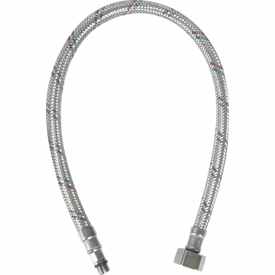 Гибкая подводка  для смесителя ELKA серия ЛЮКС, ВР/НР 1/2"-М10*18мм