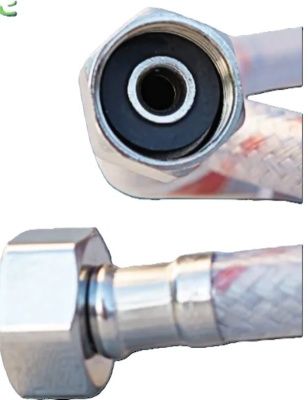 Гибкая подводка  для воды ELKA серия NEO, ВР/ВР 1/2"-1/2"