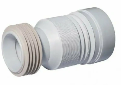 Слив для унитаза армированный ELKA, 230-510 мм,