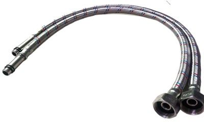 Гибкая подводка для смесителя ELKA, серия ПРОФИ, ВР/НР, 1/2"-М10-35*46, 60см. (пара)