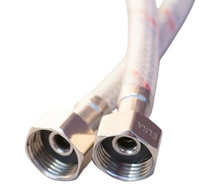 Гибкая подводка  для воды ELKA серия NEO, ВР/ВР 1/2"-1/2"